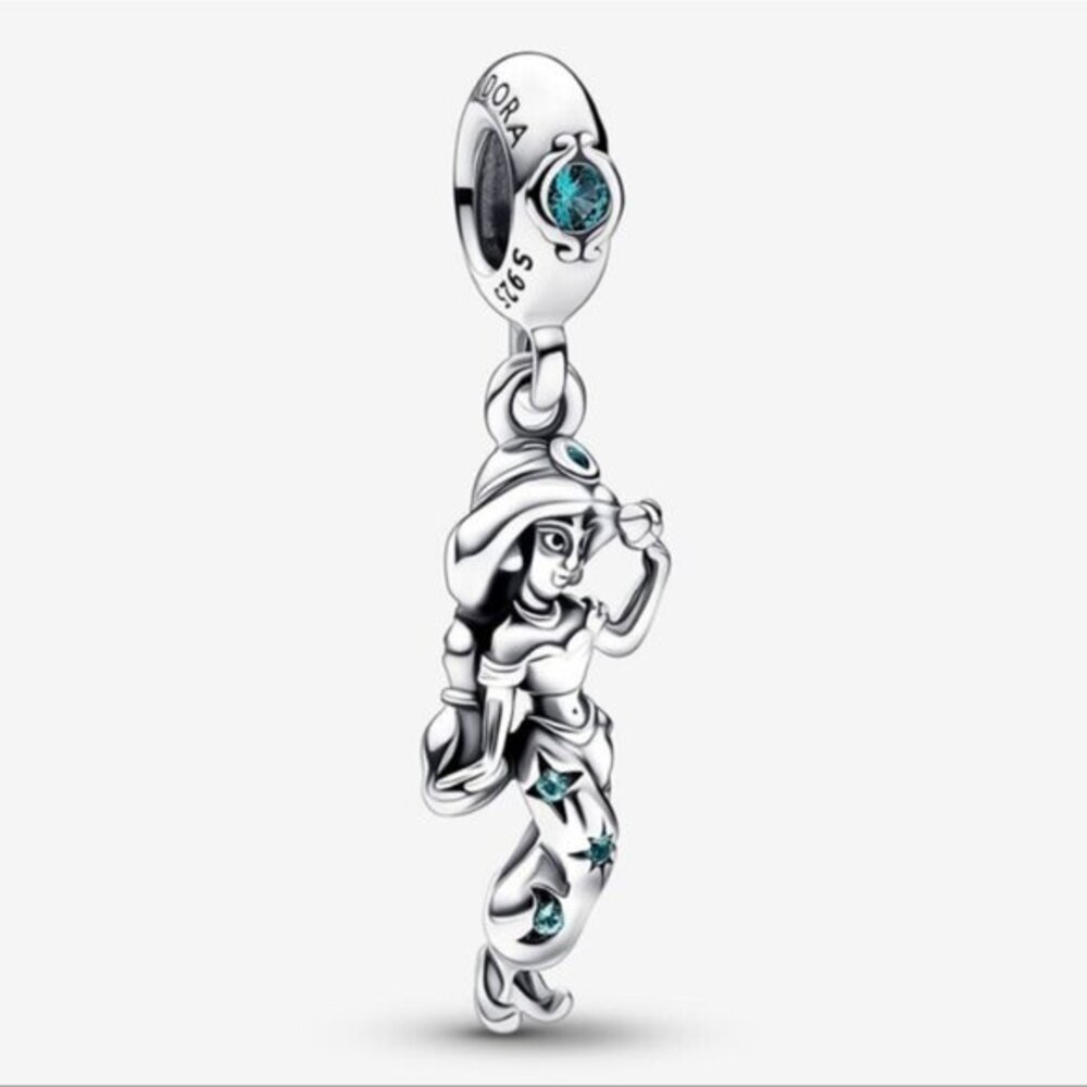 Authentic Pandora Disney Aladdin Princess Jasmine Dangle Charm